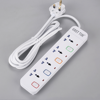 4 Way Universal Extension Socket 3m - Goldunited Sdn Bhd