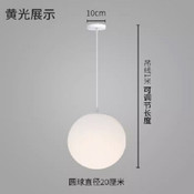 20CM PENDANT LIGHT LED WARM WHITE LIGHT