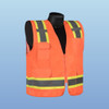 HiVizGard C16012F Class 2 Solid Orange Surveyor's Vest