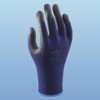 Atlas Glove 380 Showa Atlas 380 Nitrile Foam Coated Grip Glove, Black/Blue, 12/pair