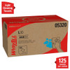  5320 Wypall L10 White Utility Wipe,  9 x 10.25 in., 18 boxes/case
