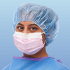  NON27712EL Medline ASTM Level 3 Pink Face Masks with Earloops, 50/box