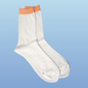 Purus CRS-L Pure Comfort Cleanroom Socks, White, 20 pairs/pack