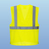   Portwest US384 Mesh Breakaway Safety Vest, Yellow, ea