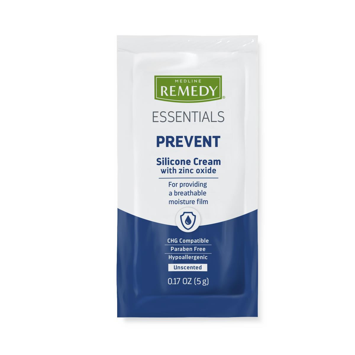 Medline Remedy Essentials Silicone Cream with Zinc Oxide