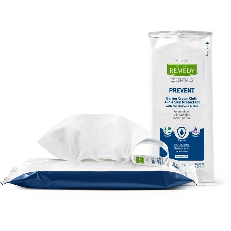 Protection Base＆UV PROTECT CREAM セット Remedy Essentials 3-in-1 Barrier Cream Cloths with Aloe