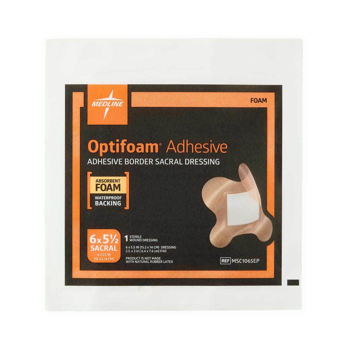 foam wound dressing Safe n' Simple - Simpurity Non-Adhesive Foam Wound Dressing - SNS51W02