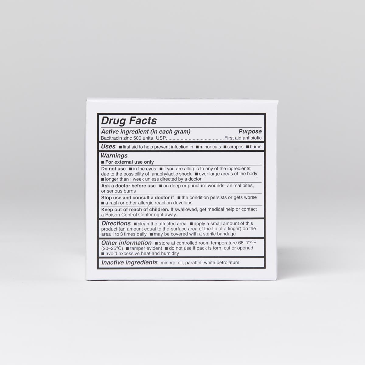 CURAD Bacitracin Antibiotic Ointment with Zinc, 1 oz. Tube or 0.9