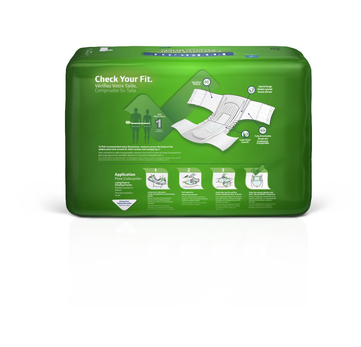 リフレスマートライン スマートフィット テープ止めタイプ Mサイズ 20