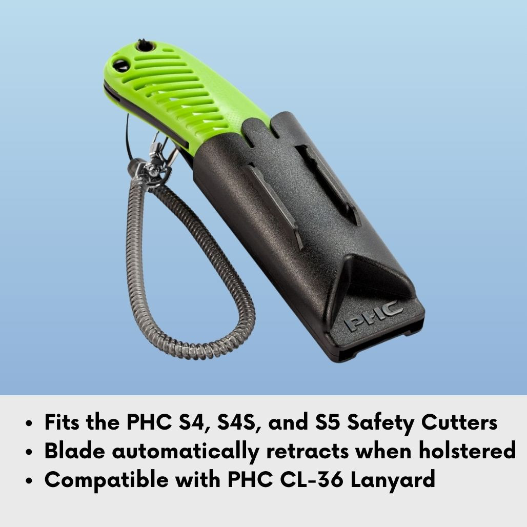 Pacific Handy Cutter UKH423 Plastic Swivel Holster, For S4 and S5