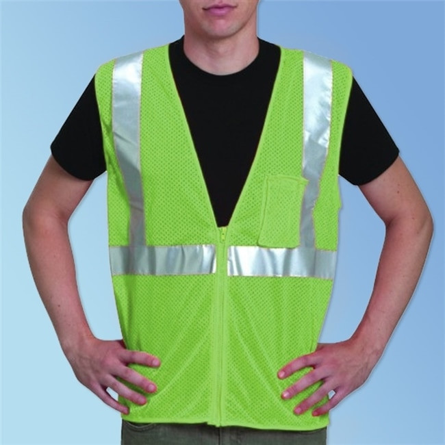 HivizGard C16002G Class 2 Lime Green Safety Vest at Harmony