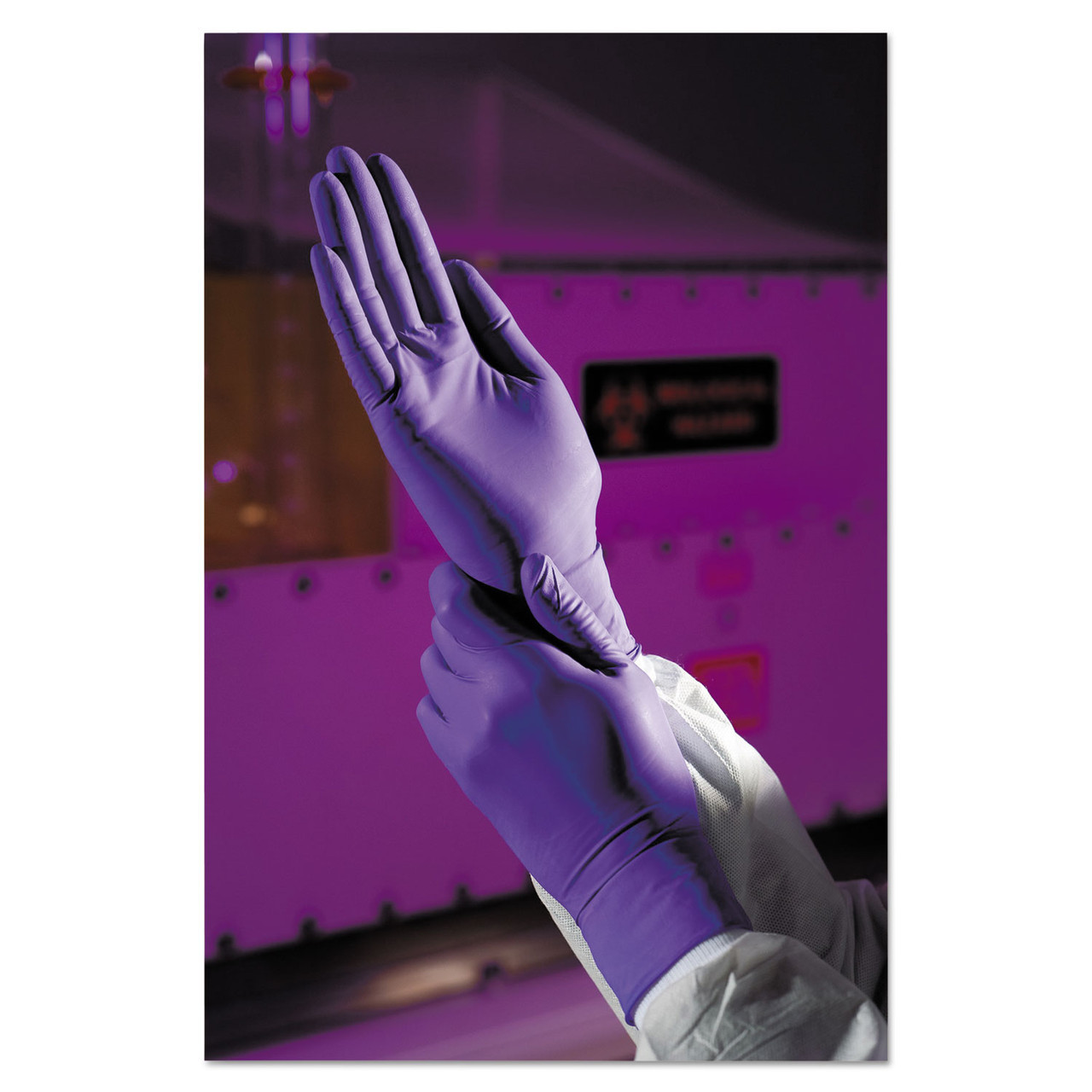 Purple Nitrile Exam Gloves by Kimberly Clark - Harmony Lab