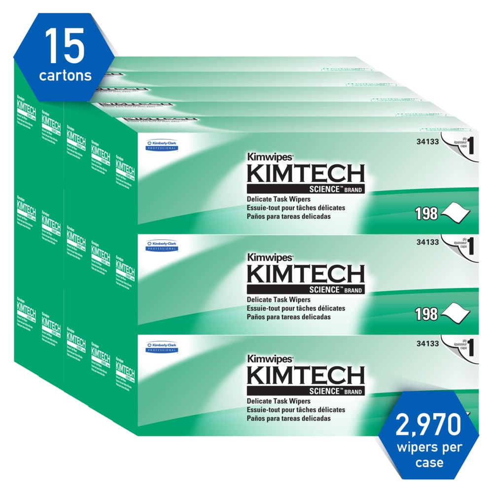 Kimtech 34133 Kimwipes Delicate Task Wipers, 11.22