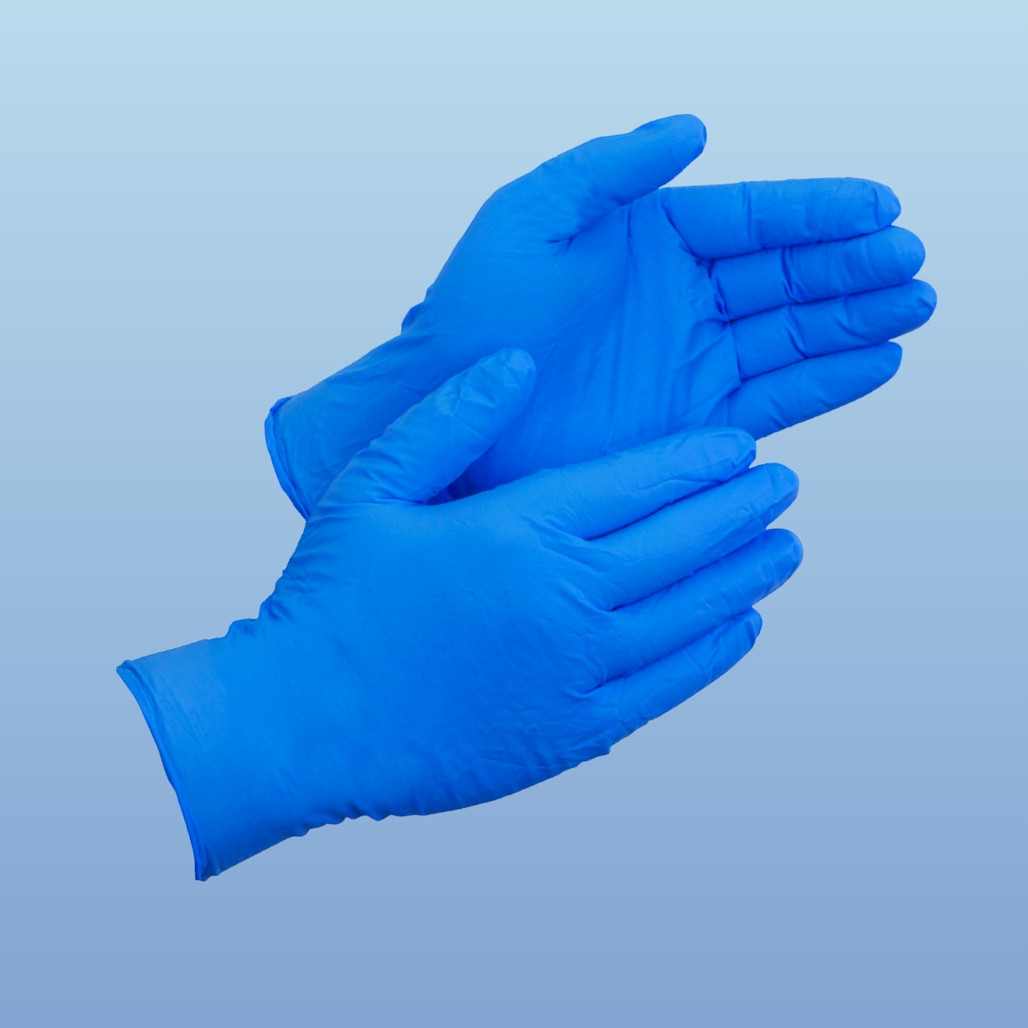 Cool Blue Nitrile Procure Nitrile Gloves Small REBEL Tru Touch