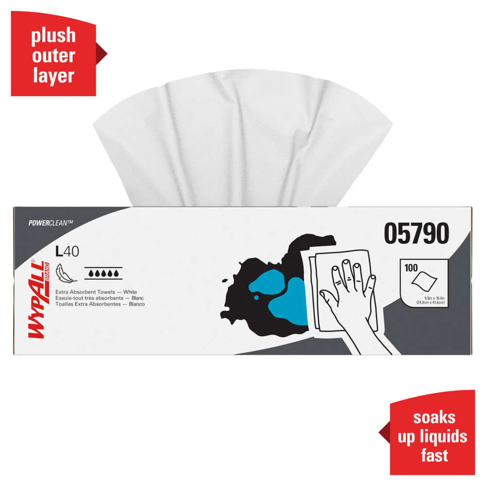 Wypall L40 All Purpose Wipes [Kimberly Clark 05790]