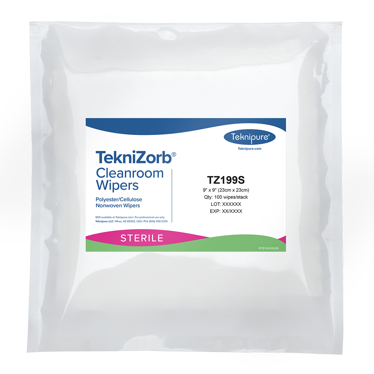Save on TekniZorb TZ199S poly/cellulose nonwoven cleanroom wipes