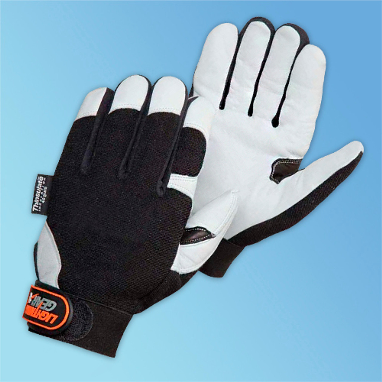 Lightning Gear Reinforcer Lined Mechanic's Gloves at Harmony