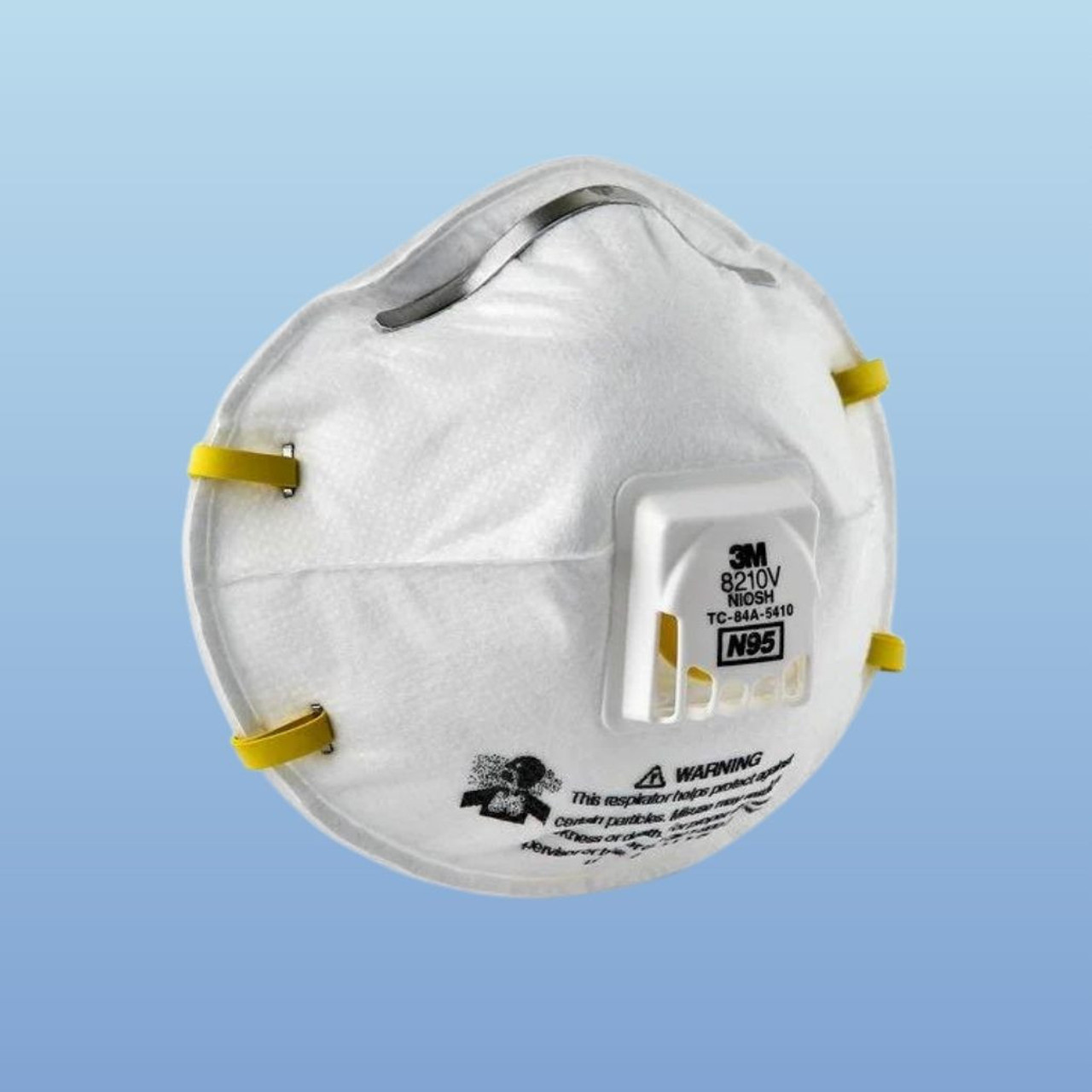 3M 8210V N95 Disposable Respirator Masks with Valve at Harmony