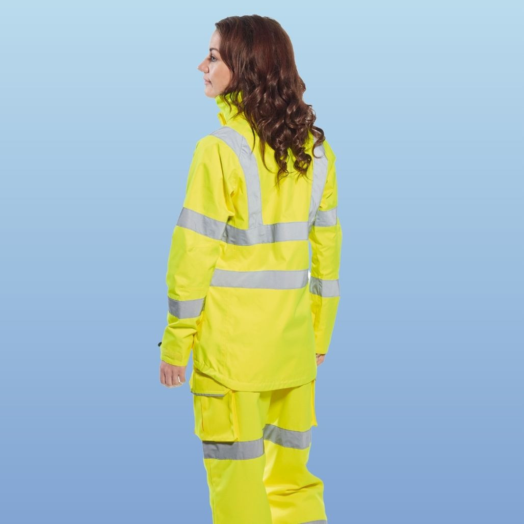 ウェア WB70 Hi-Vis Contrast Quilt-Lined Waterproof Coverall