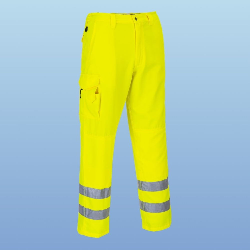 Portwest Hi-Vis Cargo Pants Safety Pants