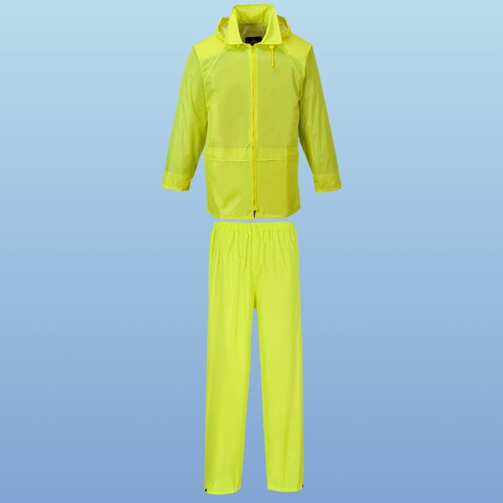 Portwest L440 Essentials Regenpak, Marine, XL Grootte, 2 Delig
