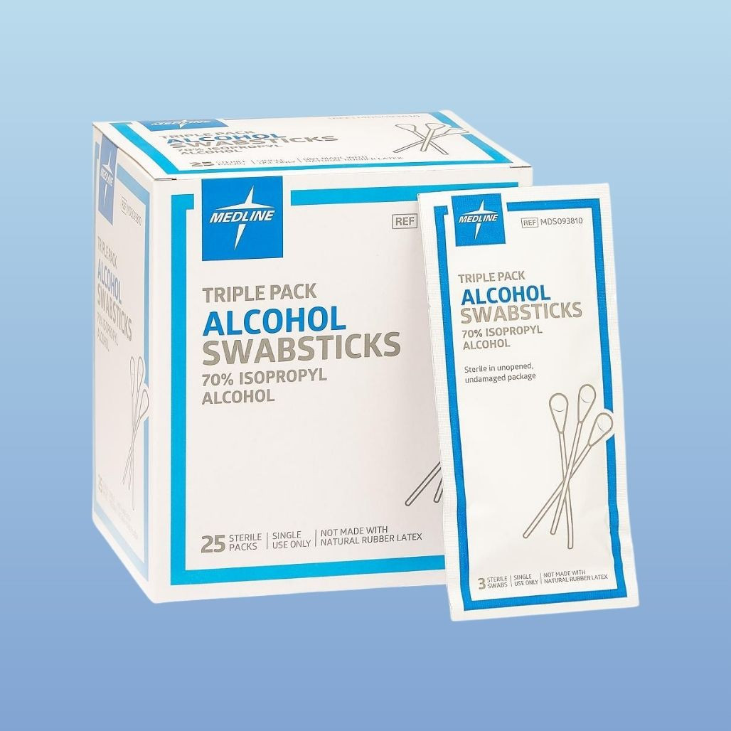 Medline CUR45581RB Curad Alcohol Prep Pads 200 Ea (1 India