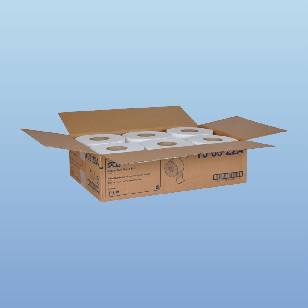 Tork TJ0922A Jumbo 2 Ply Toilet Tissue - 3.5