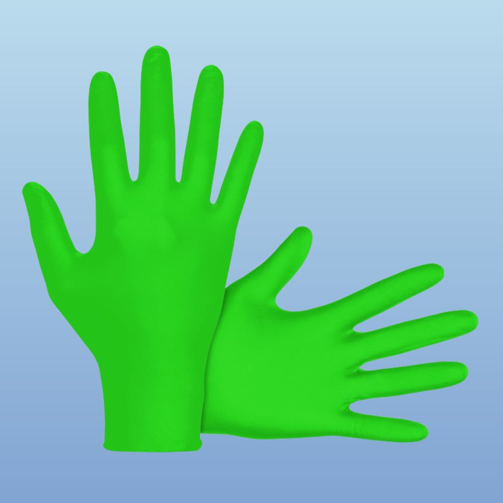 Raven Hi-Viz Nitrile Gloves - Ready to Ship. USA Customer Support.