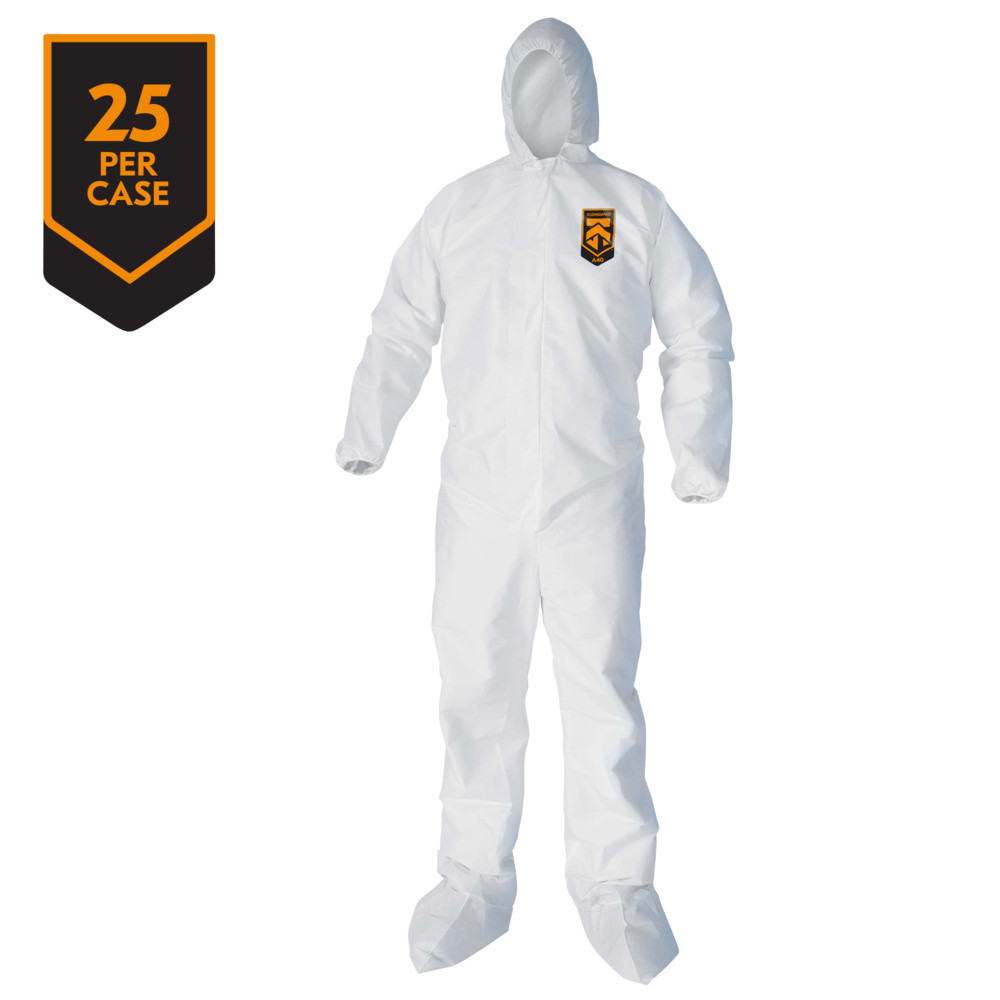KleenGuard A40 Microporous Coveralls with Hood and Boot