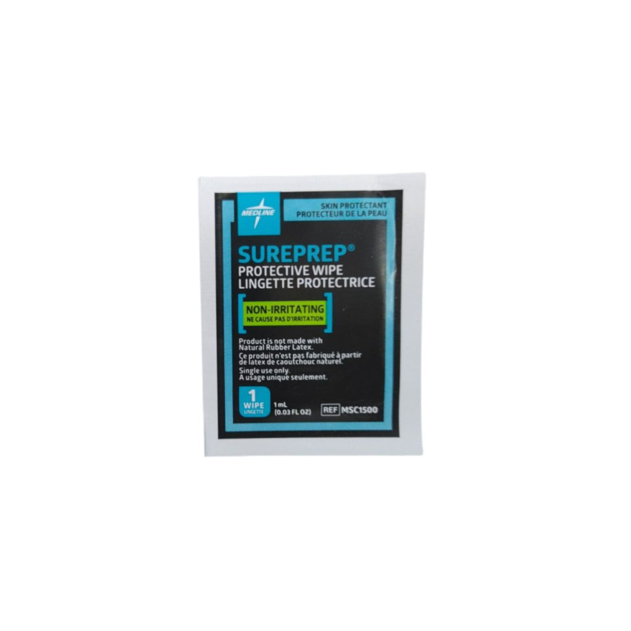 ボディ・フェイスケア sureline Medline SurePrep Skin Protectant Wipes, 50/box (MSC1500)