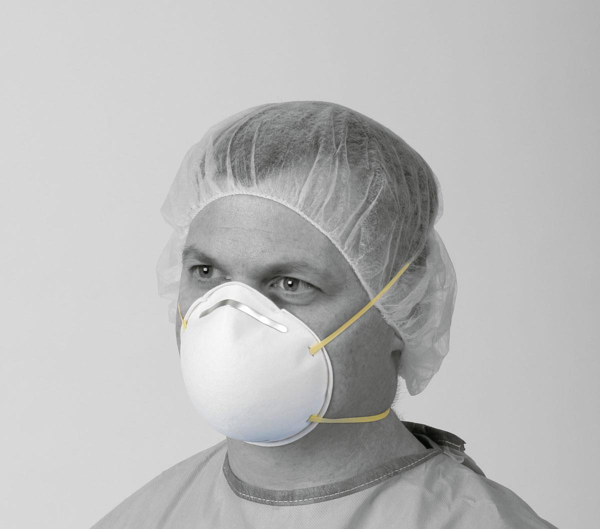 Medline Cone-Style Surgical N95 Mask, 240/case