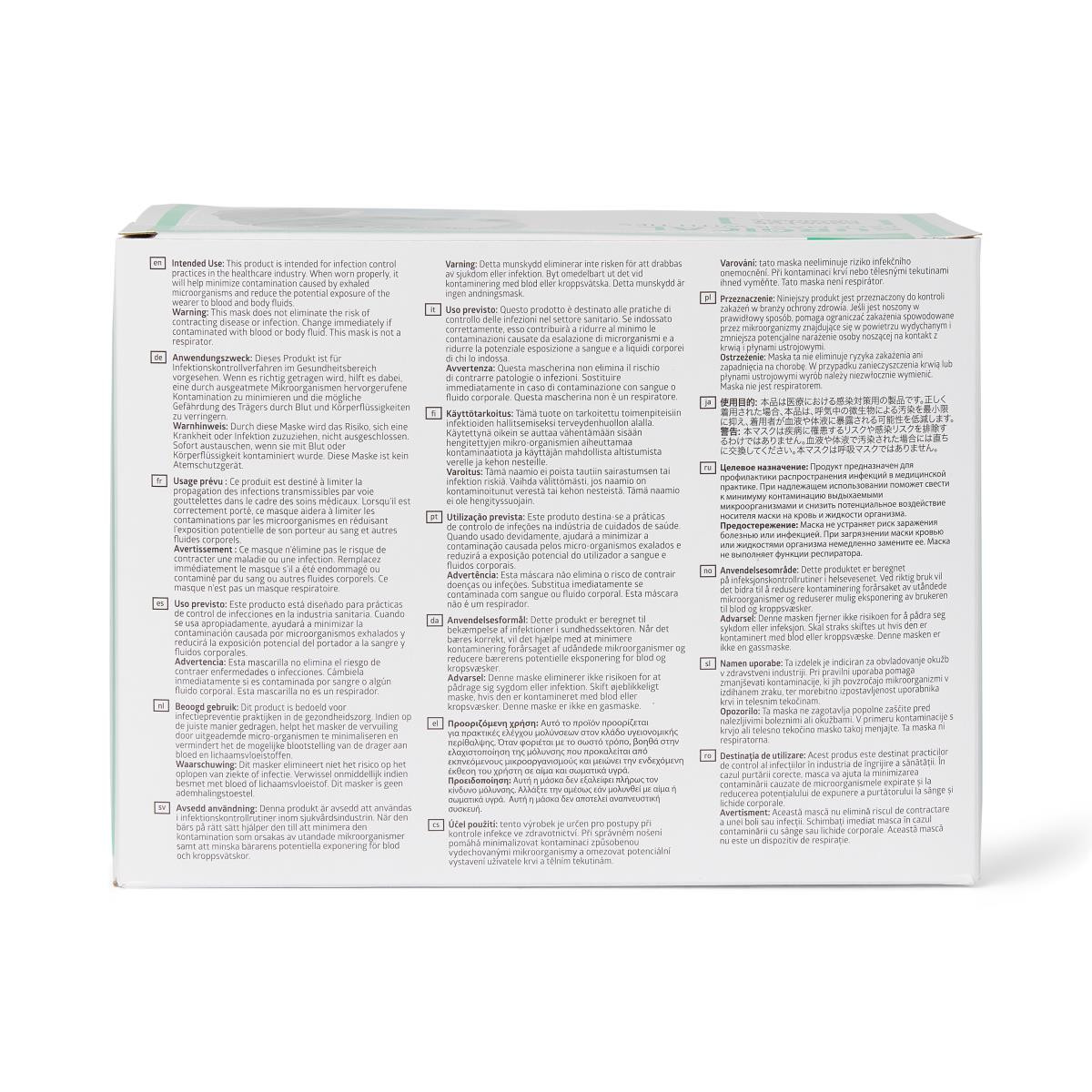 Caremates Surgeon's Masks - 20 Count Box Of Disposable Face Masks