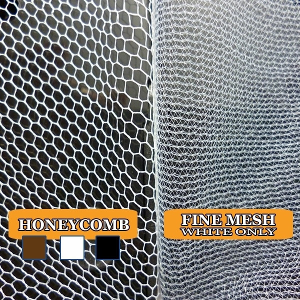 White Fine Mesh Hair Nets, Keystone 109HSI Harmony Lab & Safety