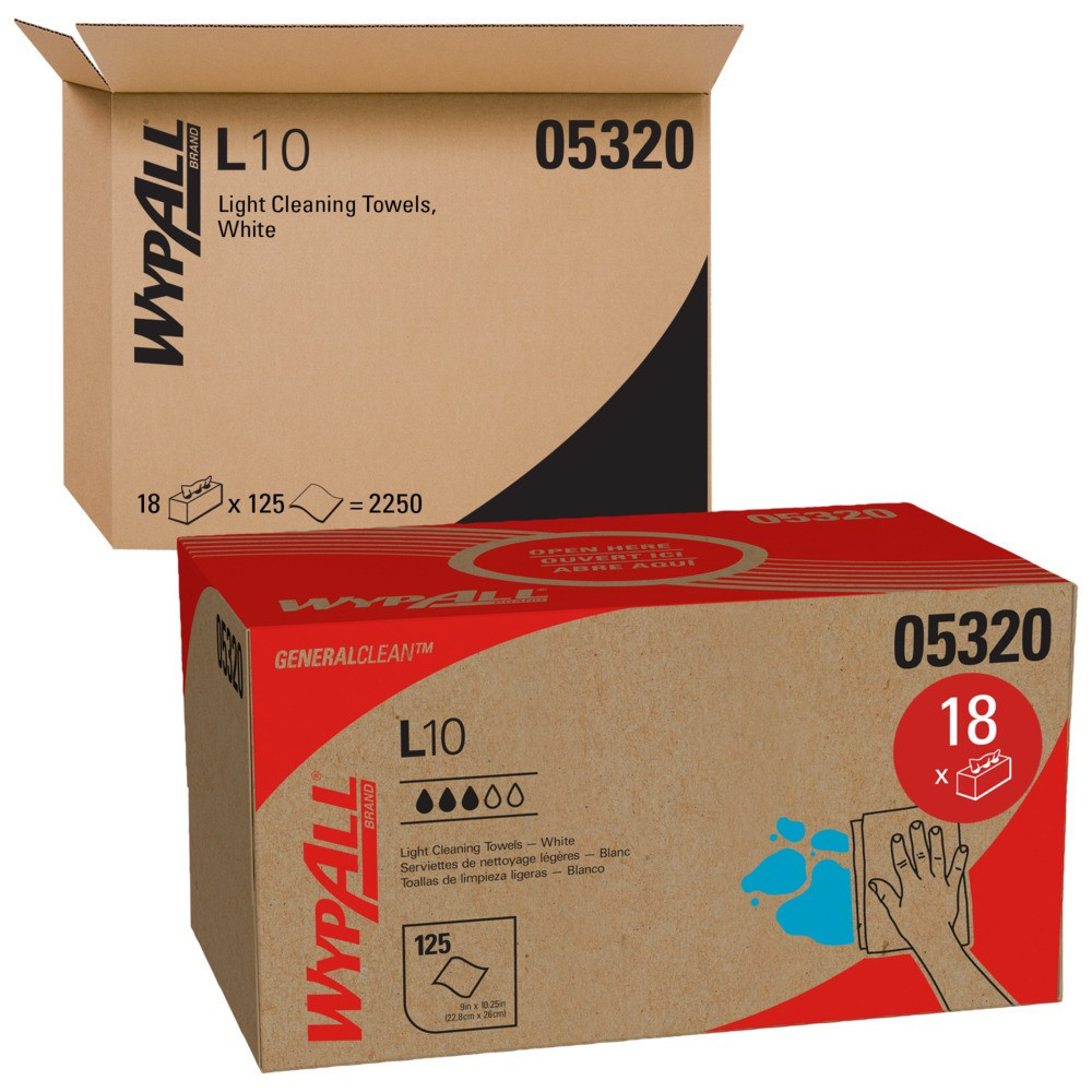 LAMI PEEL10回分 Kimberly-Clark 5320 Wypall L10 Utility Wipes