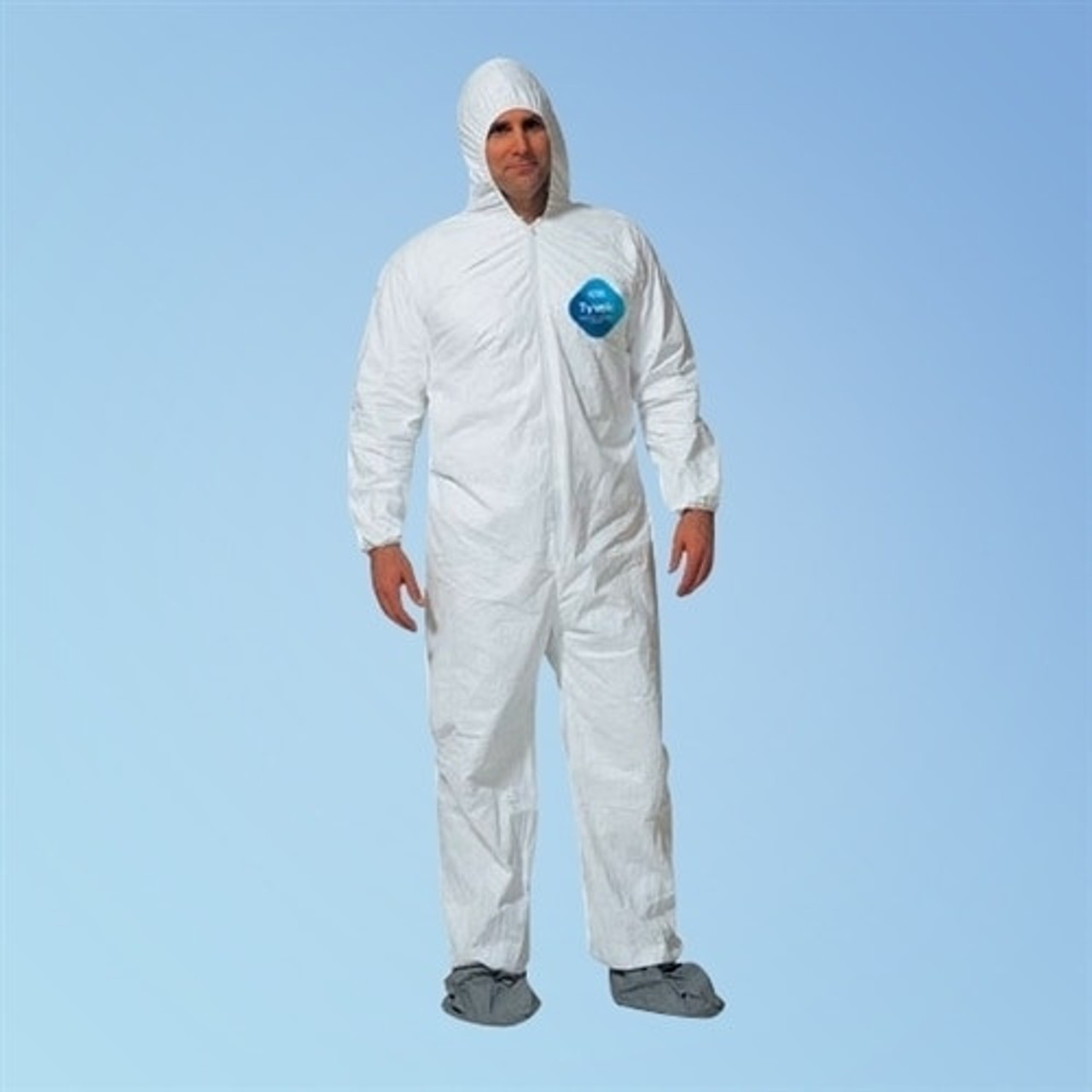 Tyvek Protective Clothing - XXL - Full Suit with Hood and Boots
