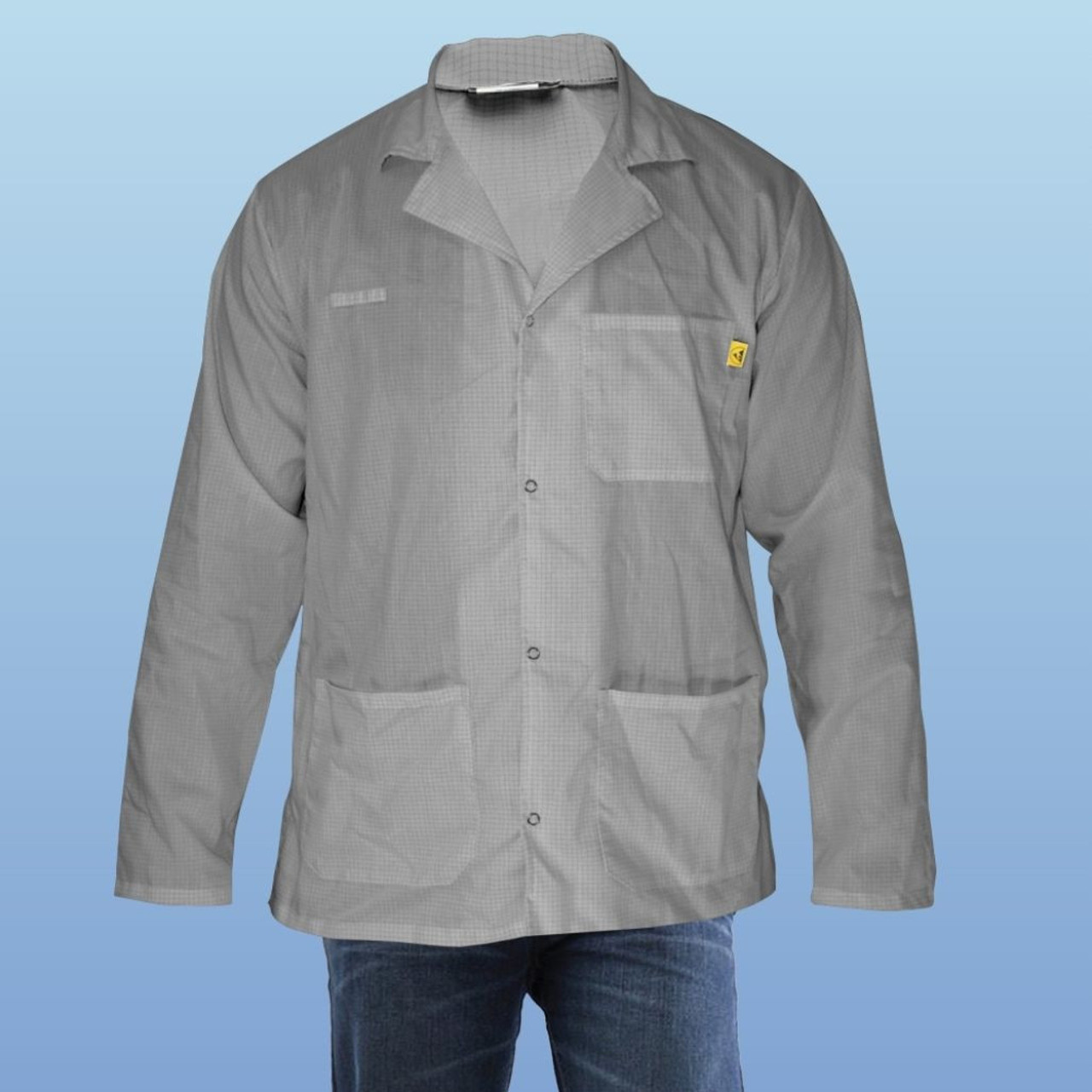 Estatec Cleanroom ESD Lab Coat