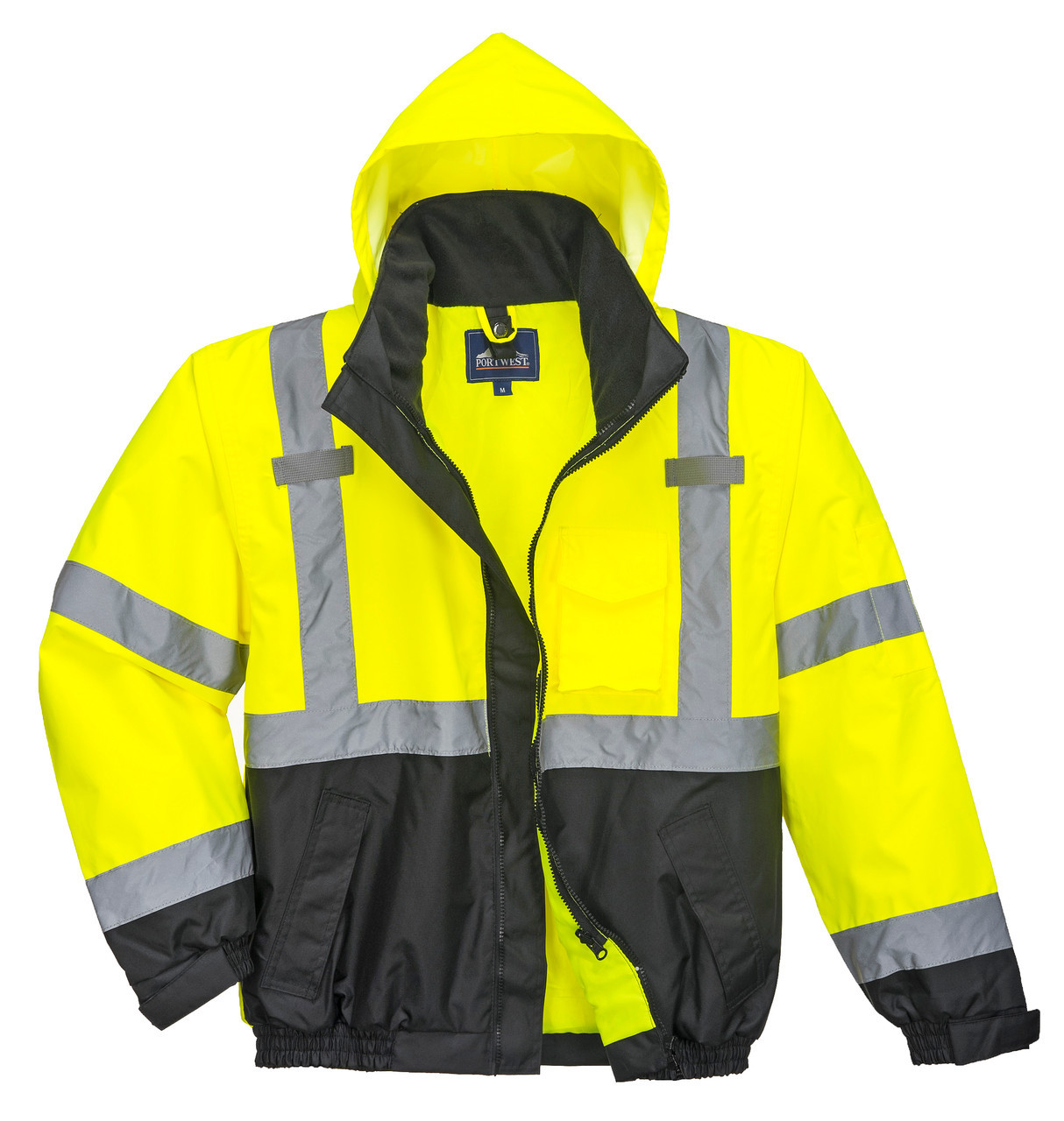 Portwest US365 Class 3 Hi-Vis 3-in-1 Bomber Jacket