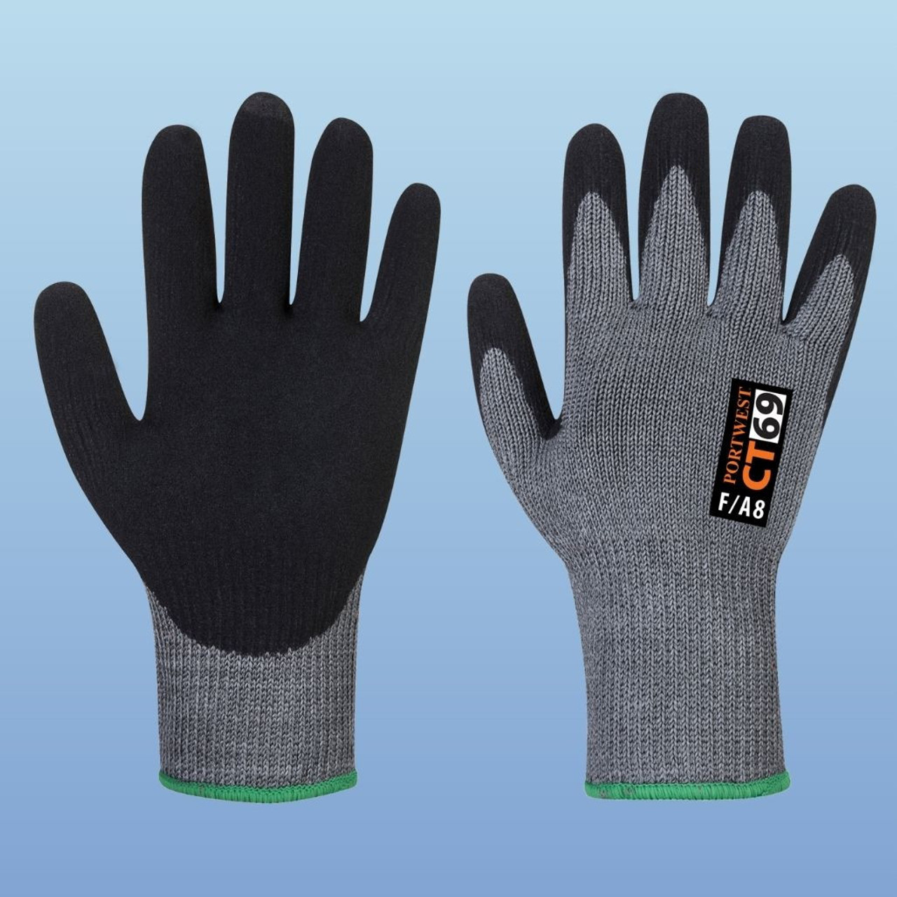 Portwest CT69 ct AHR+ Nitrile Foam Gloves - Small 