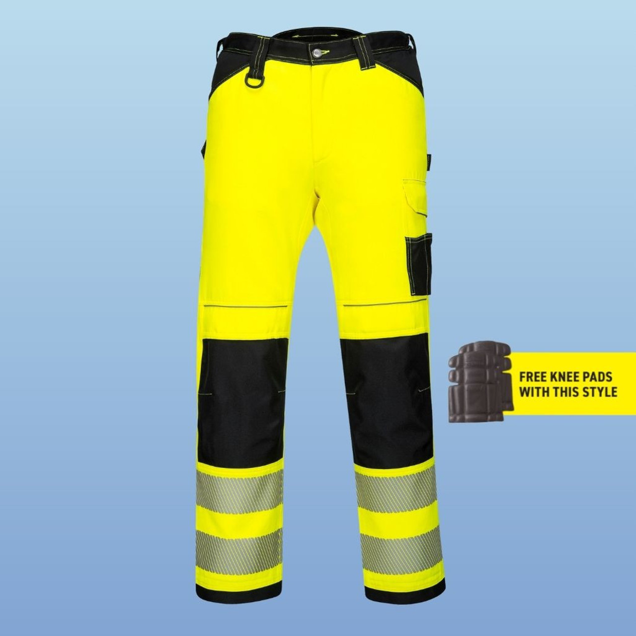 Men's two-tone multipocket work pants - Men's two-tone multipocket work  pants