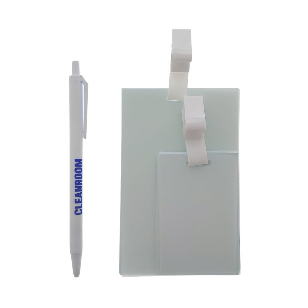 Cleanroom Blue Clip-on Notebook | Harmony Lab & Safety