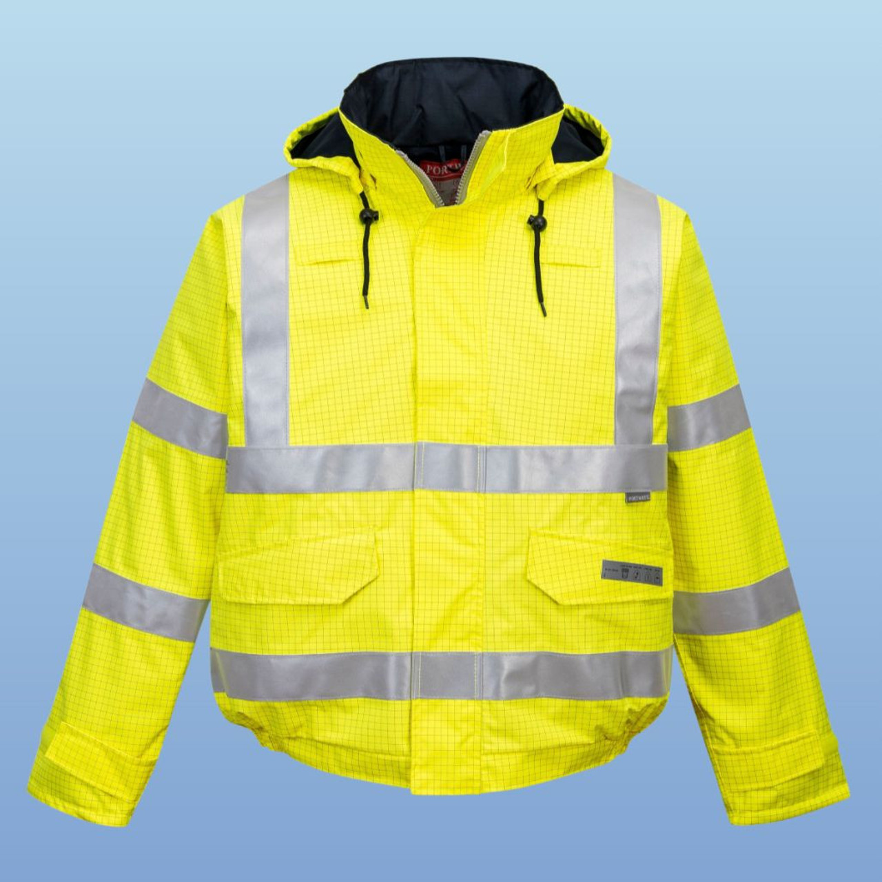 Bizflame Hi-Vis FR Bomber Jacket - Insulated