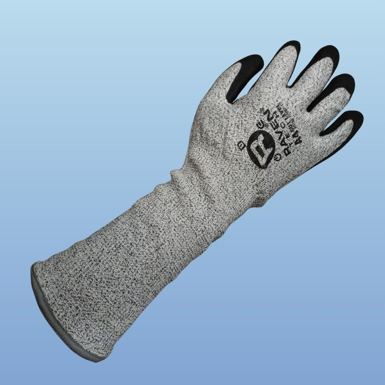 SAS Raven Tech Extended Cuff Sandy Nitrile Palm Coated Glove