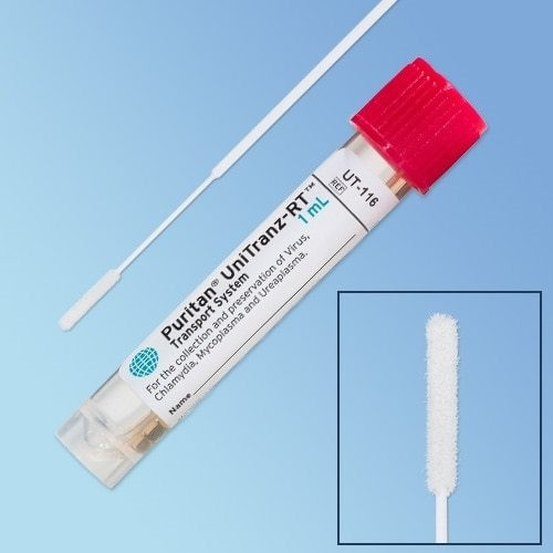 Puritan Case UniTranzRT UT361 Transport System 3ml w Polyester Swab