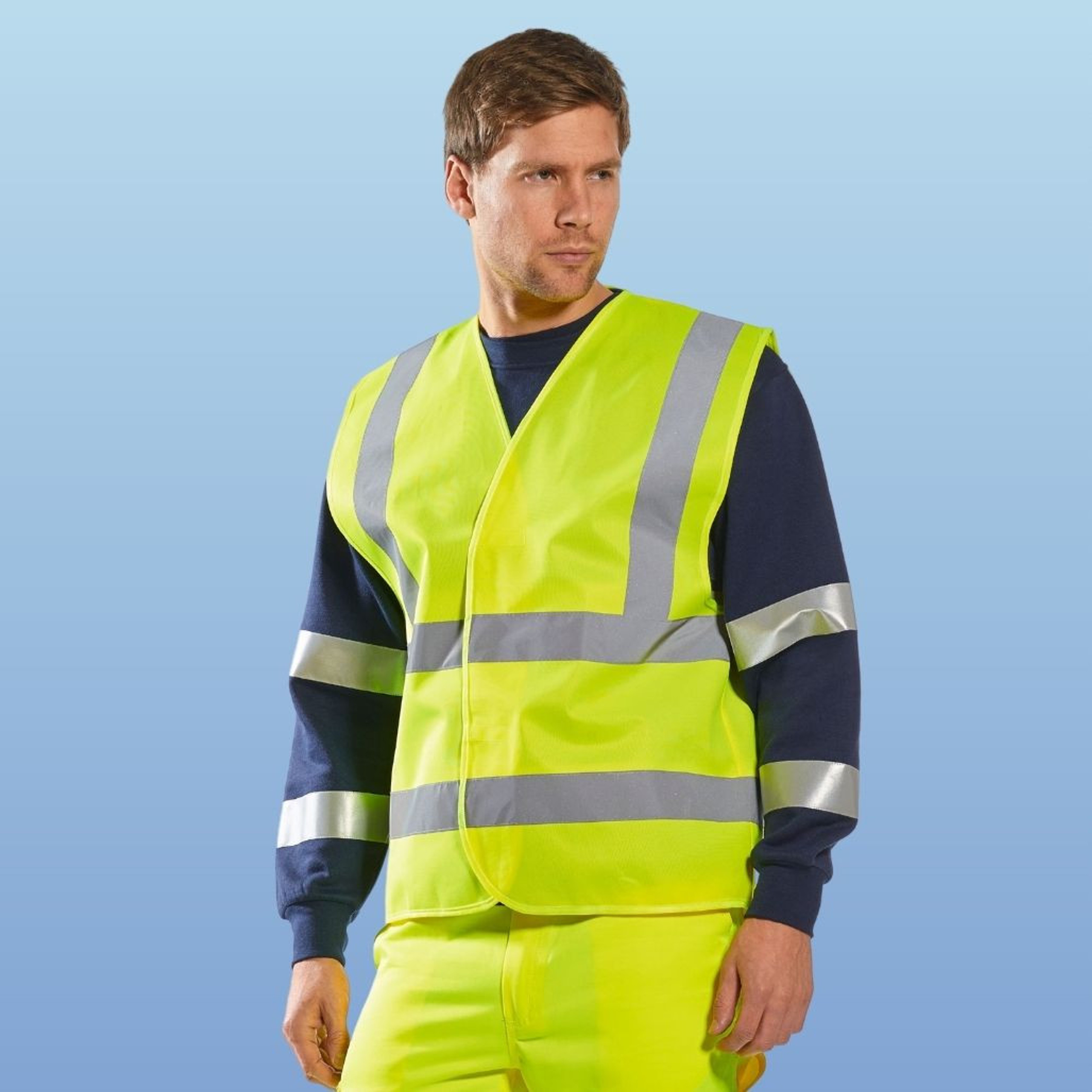 Portwest C470 Hi-Vis Two Band & Brace Safety Vest