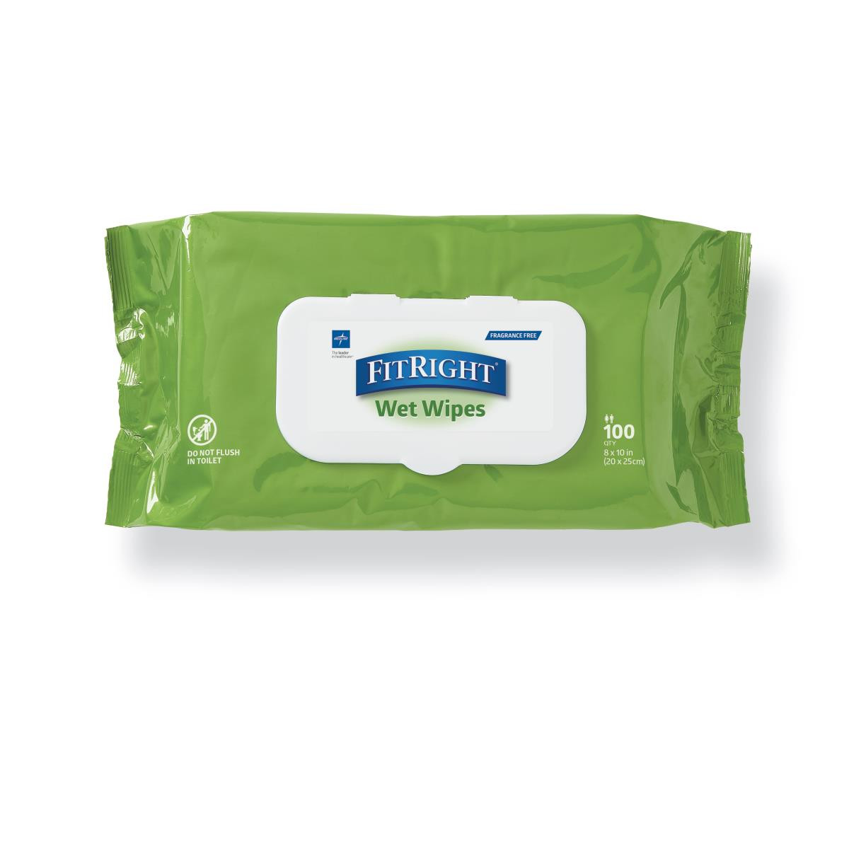 FitRight Aloe Personal Cleansing Wipes, 8" x 10" (MSC263954)