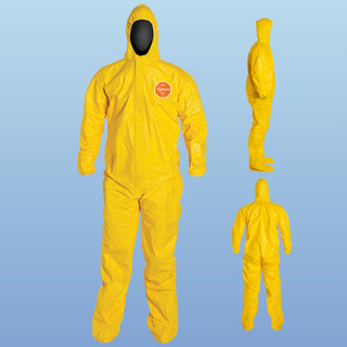 TyChem QC122 Coverall with Hood and Socks