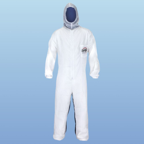 SAS Safety Moonsuit Nylon/Cotton Reusable Coverall with Hood