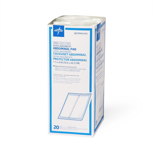 Medline ABD Pads  Sterile & Absorbent Abdominal Pads