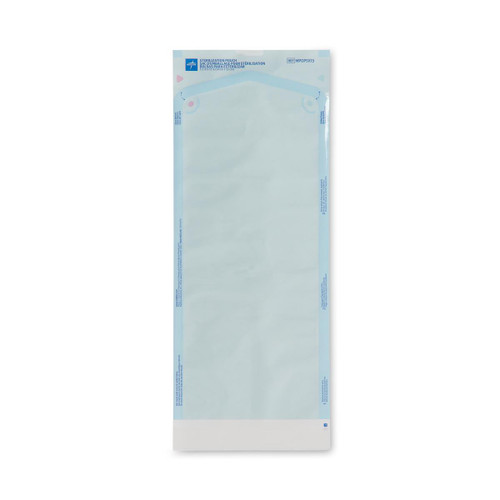 Medline Physician Office Sterilization Pouch, Self Seal, Dual Indicators, 5.5" x 13" (MPOP5X13)