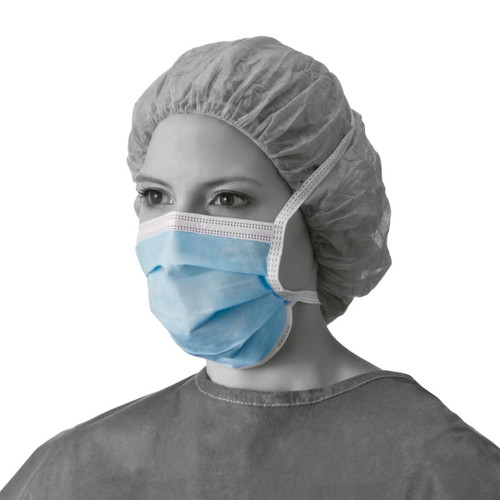 Medline Basic Surgical Mask with Ties (NON27377)